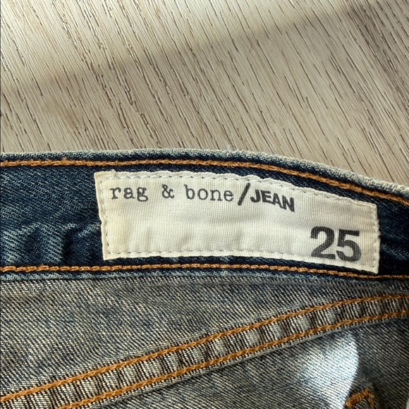 Rag & Bone Light Blue Denim Jeans - Picture 2 of 4